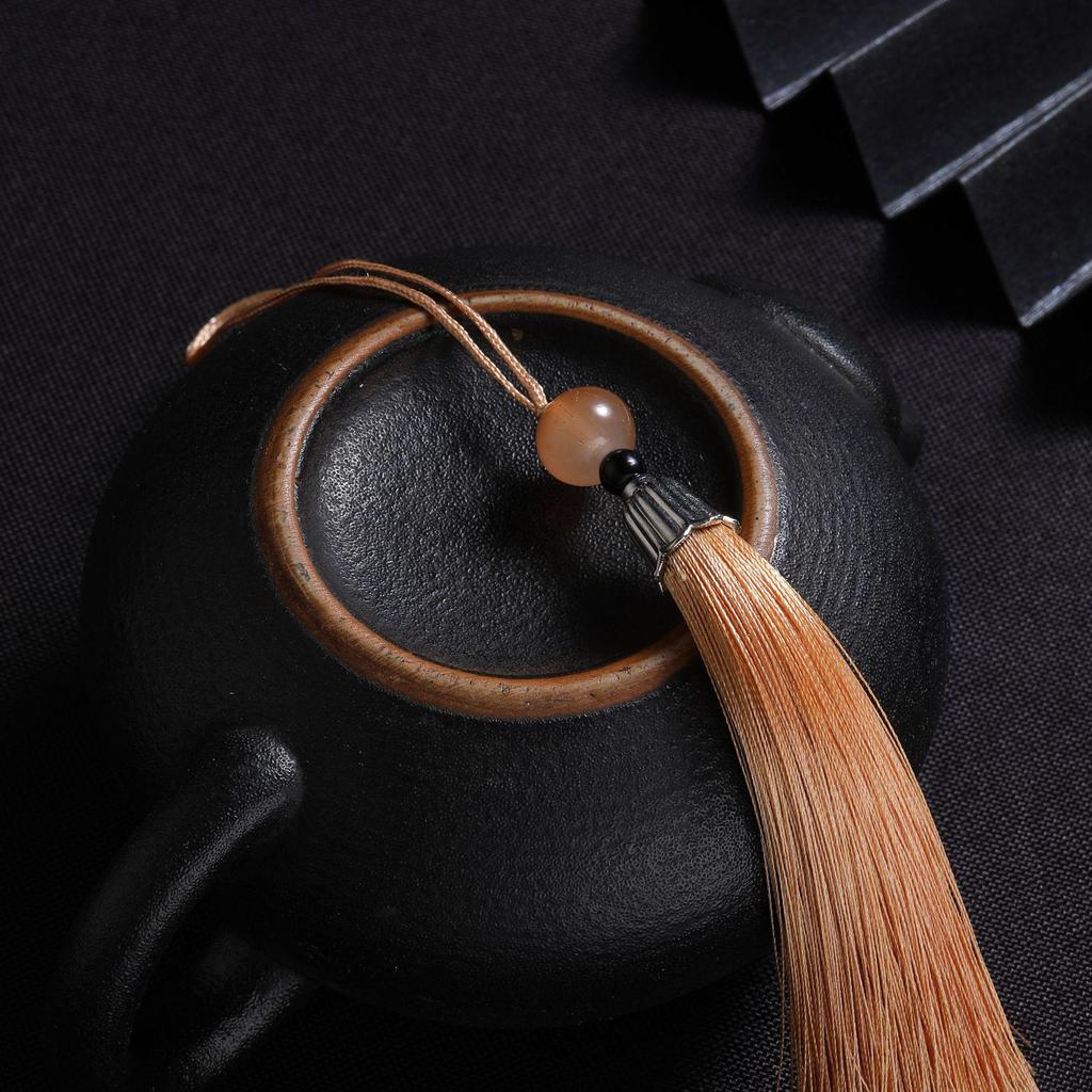 Exquisite Beaded Tassel Hanfu Bookmark & Sachet Pendant