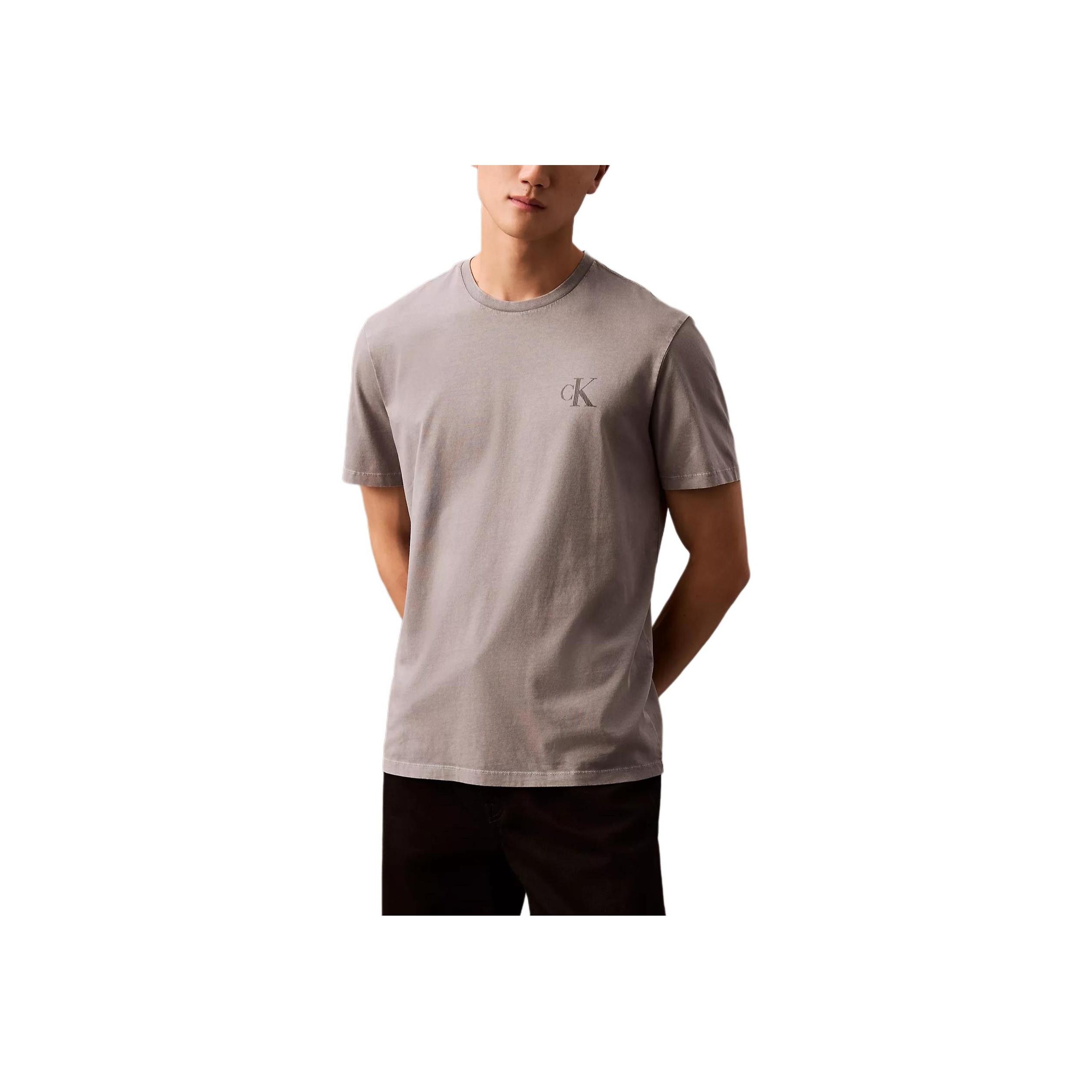 

Calvin Klein Футболка с логотипом Classic Comfort, мужская, цвет: серый 40EC801-020 M