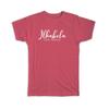 Gift T-Shirt : Ilhabela Cursive Typography Sao Paulo Tropical Beach Travel