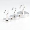 Strong NdFeB Magnetic Hook Refrigerator Sticker: No-Drill, Open, Round Magnet