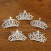 Sparkling Rhinestone Hair Comb Alloy Material Princess Hair Comb Children Tiara Crown  Parties