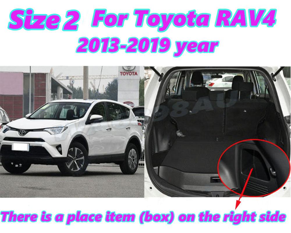 Custom Car Trunk Mat For Toyota RAV4 RAV 4 XA40 XA 40 2013 2014 2015 2017 2018 2019 Anti Dirty Durable Leather Carpet