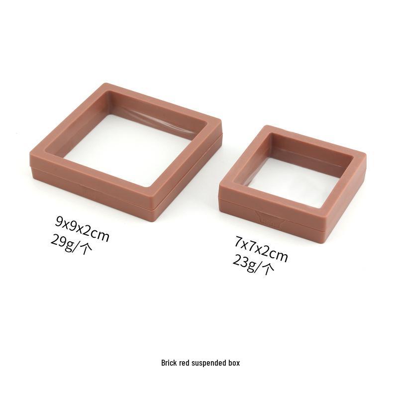 Transparent Anti-Oxidation Jewelry Storage Box for Earrings and Necklaces