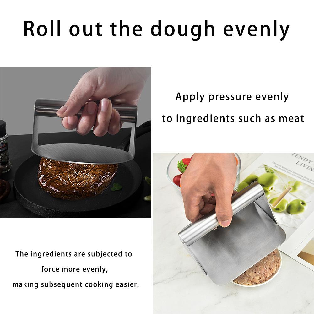 Non-stick Burger Patty Maker, Suitable for Grilling and Barbecue, Perfect for Beef, Cheese, and Vegetable Burgers.