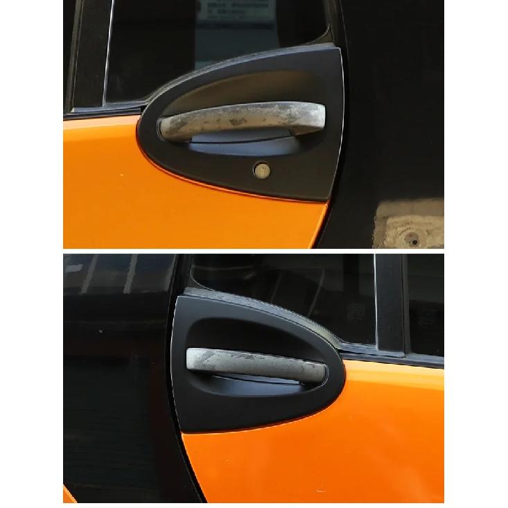 For Mercedes-Benz Smart 451 Fortwo 2009-2015 ABS Car Door Bowl Decorative Protective Cover Trim Car Styling