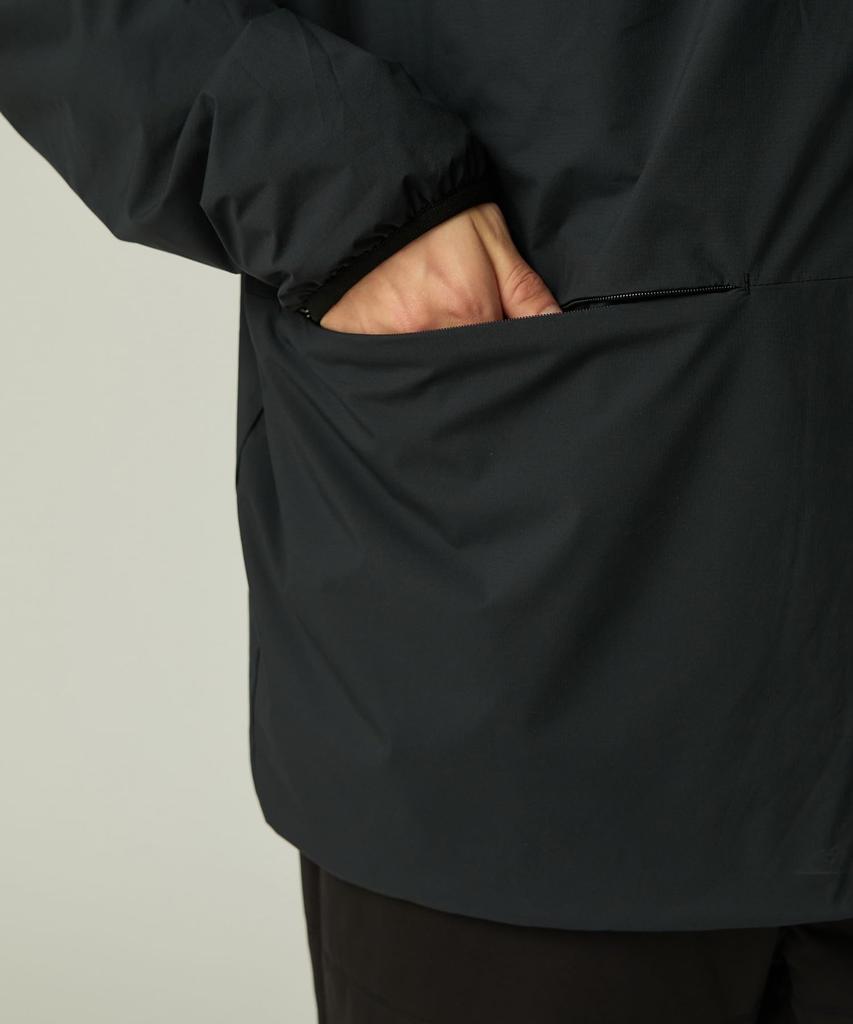 Snow Peak Octa Nomad Pullover Size XL JK-25AU019, Men's/Women's, Black,