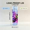1PC Purple Parrot Tropical Bird Art Print 750ml Color Plastic Sports Water Bottle Leakproof Flip Straw Lid Suitable for Sports Office Home Use