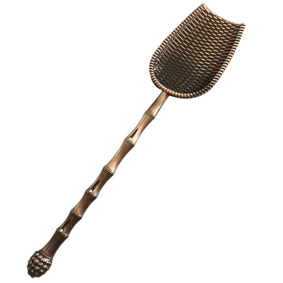 Tea Shovel Food Grade Reusable Zinc Alloy Portable Chinese Kung Fu Tea Scoop Kitchen Supplies