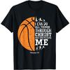 Christian Basketball Tshirt Men Philippians 413 Faith Graphic Tee Breathable Cotton Casual Top