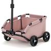 Outdoor Dog Stroller Portable Lightweight Folding 360° Rotating Trolley Pet Cat Stroller for Small Dogs Cats Travel Walking