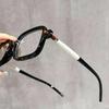 Middle Aged Reading Eyewear Anti Blue Light Retro Glasses Frame Trend Large Square Personalized Far Sight Eyeglasses To +4.0