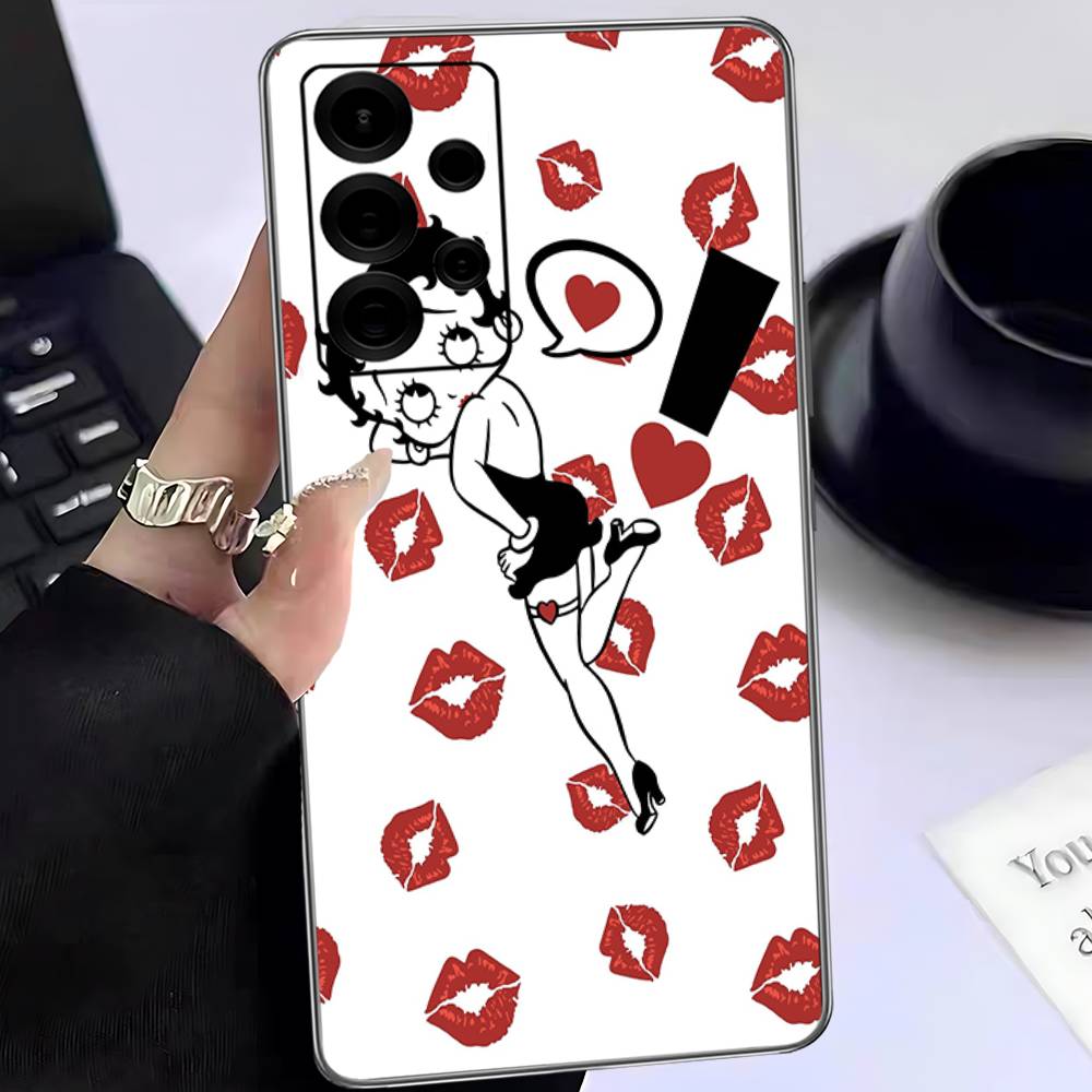 B-Betty-Cute-B-Boop Anime Phone Case For Samsung A 52 53 21 32 13 12 71 31 51 40 72 73 70 22 42 50 30 20 21 Shell