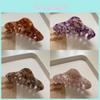 Stylish Korean Style Acetate Hair Claw Clip Elegant Hollow Stripe Design For Women