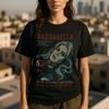 Barbarella Printed Tshirt Women and Unisex Retro Trendy Cool Top Springsummer Loose Short Sleeved Unisex Tshirt