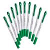 Mitsubishi Pencil Color Marker Window Pro-Pass Green, 10-Piece Box, PUS103T.6