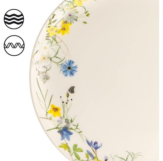 Gedeck Rosenthal Brillance Bone China Alpenblumen, 6-teilig (10530-405108-28597)