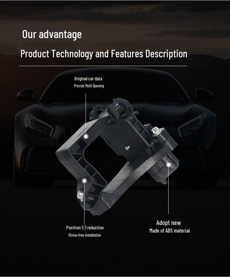 Kompatibilní držák chladiče pro Mercedes-Benz třídy C W206 C200/C350 2021-2025 (Díl 0995011800)