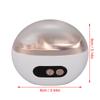 Electric Nail Clipper Rechargeable Safety Nail Trimmer Polisher Portable Fingernail Grinder Cutter with LED Light and Storage