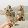 Summer Men's Sandals 2024 New Sandals Slippers Non-slip Waterproof Wading Shoes Beach Flip-flops Soft-soled Slippers Men's Shoes