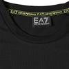 Emporio Armani EA7 Logo Solid Long Sleeve T-Shirt Men Tops Black 6KPT14-PJ6RZ-1200