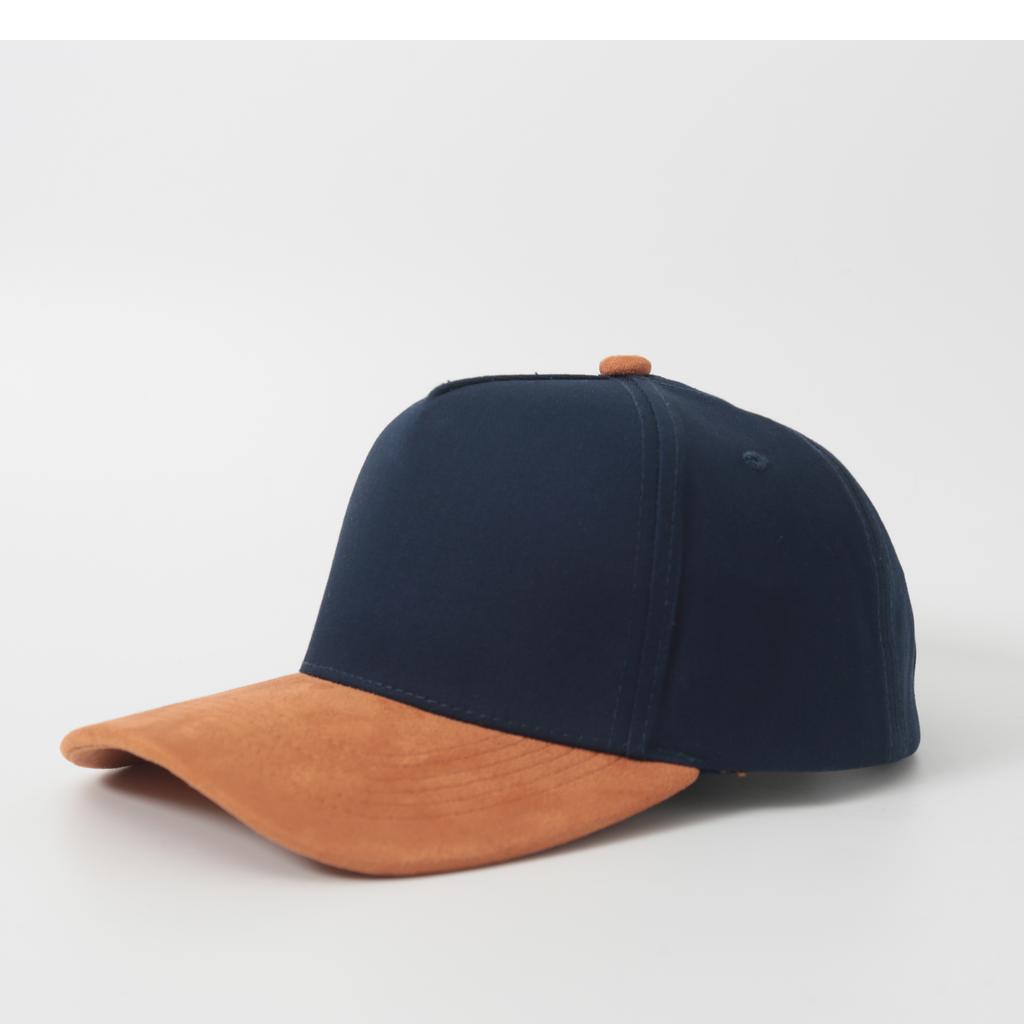 Individuelles Logo Wildleder Baumwolle Frühling Sommer Fünfteilig Farbkombination Baseballkappe Modischer Stil Outdoor Sonnenhut Melone