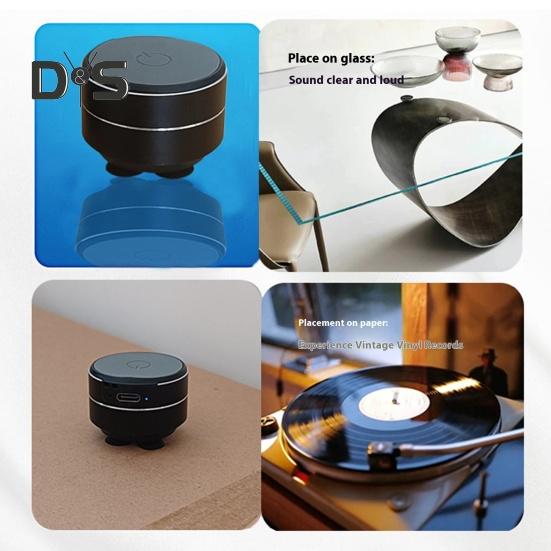 Haut-parleur à conduction osseuse Basses riches Connexion stable Étanche Portable Haut-parleur sans fil compatible Bluetooth Boîte à son