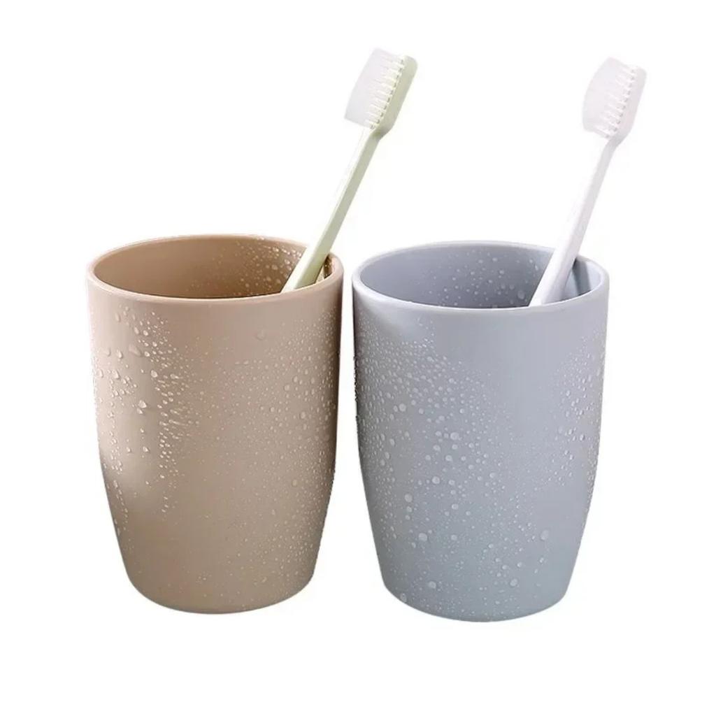 Creative Mouthwash  Travel Children's Environmental Protection Wheat Toothbrush Couple Toothbrush Cup Washing Cup