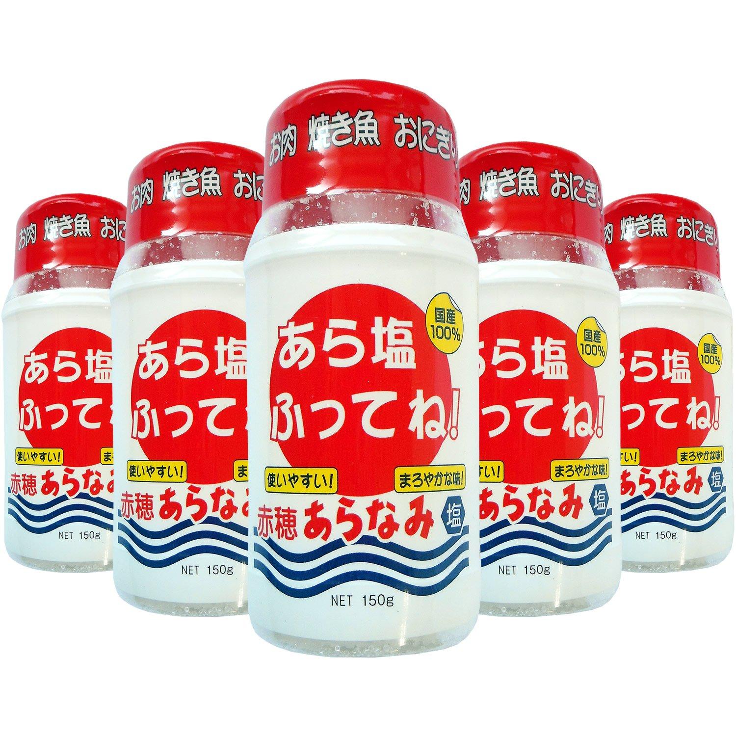 Ako Aranami Salt Sprinkle with coarse 150g x 5 packs - salt!