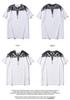 Marcelo Classic Phantom Wings Short Sleeve T-Shirt with Colorful Feathers and Lightning Design