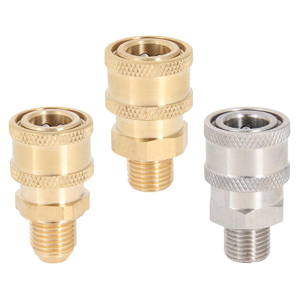 Pressure Washer Adapter Accessories Garden Hose Adapter Premium Pressure Washer Coupling Quick Connect Fitting Quick Coupler