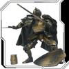 Medieval Knight  Lucky 13 Doll Figure Movable Joint Puppet Joint Building Block 3D Assembled Boy Toys Gifts Building Blocks Kids