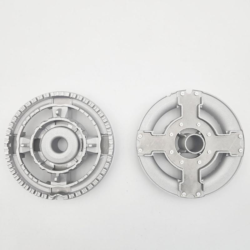Multifunctional Burners Head and Base Cup Set for Home Stove High Heat Distribution Easy Installation Stable Base