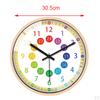 Wall Clock, Children's Classroom, 12 Inches,