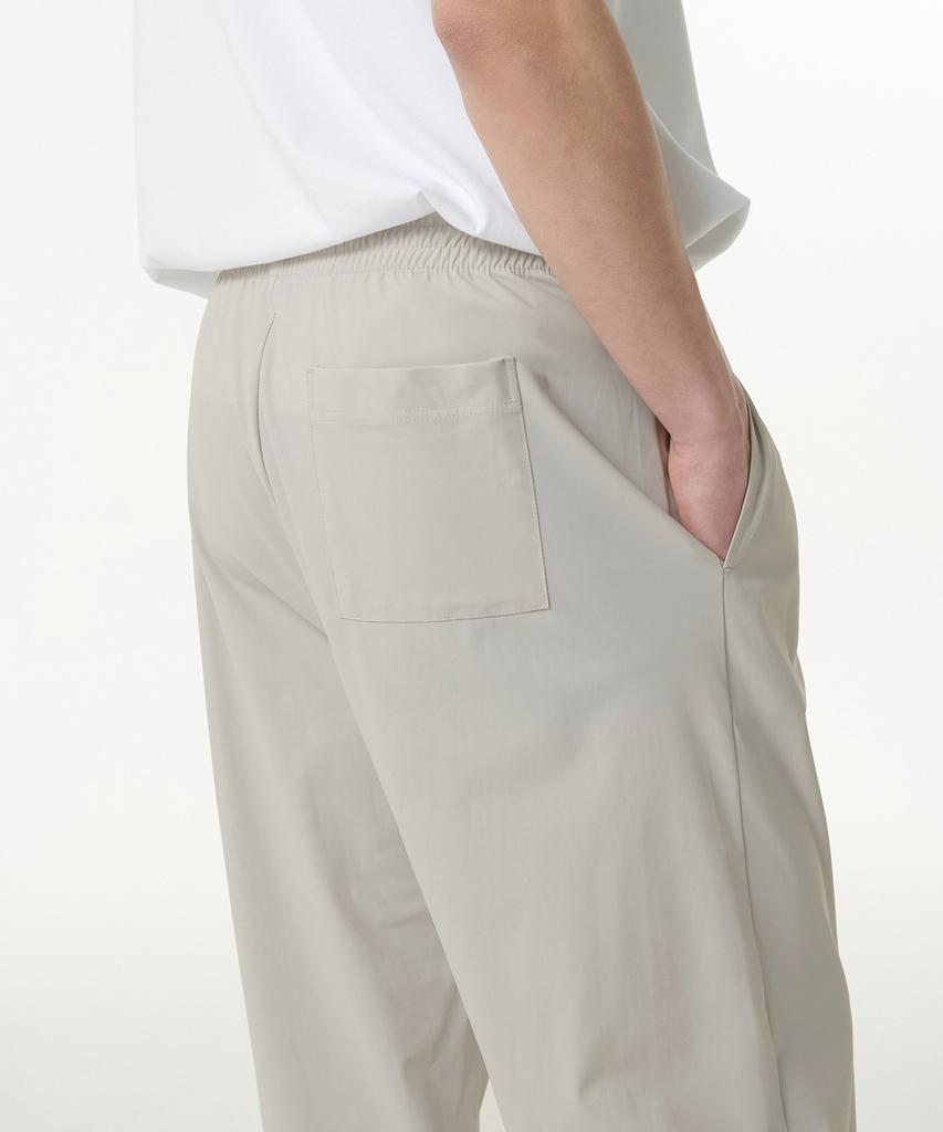 Musinsa Standard [Cooltandard] Cooling Wide Elastic Waist Pants [Dusty Cream]