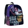 Zootopia School Backpack With 3d Starry Sky Pattern And Large Capacity For Students