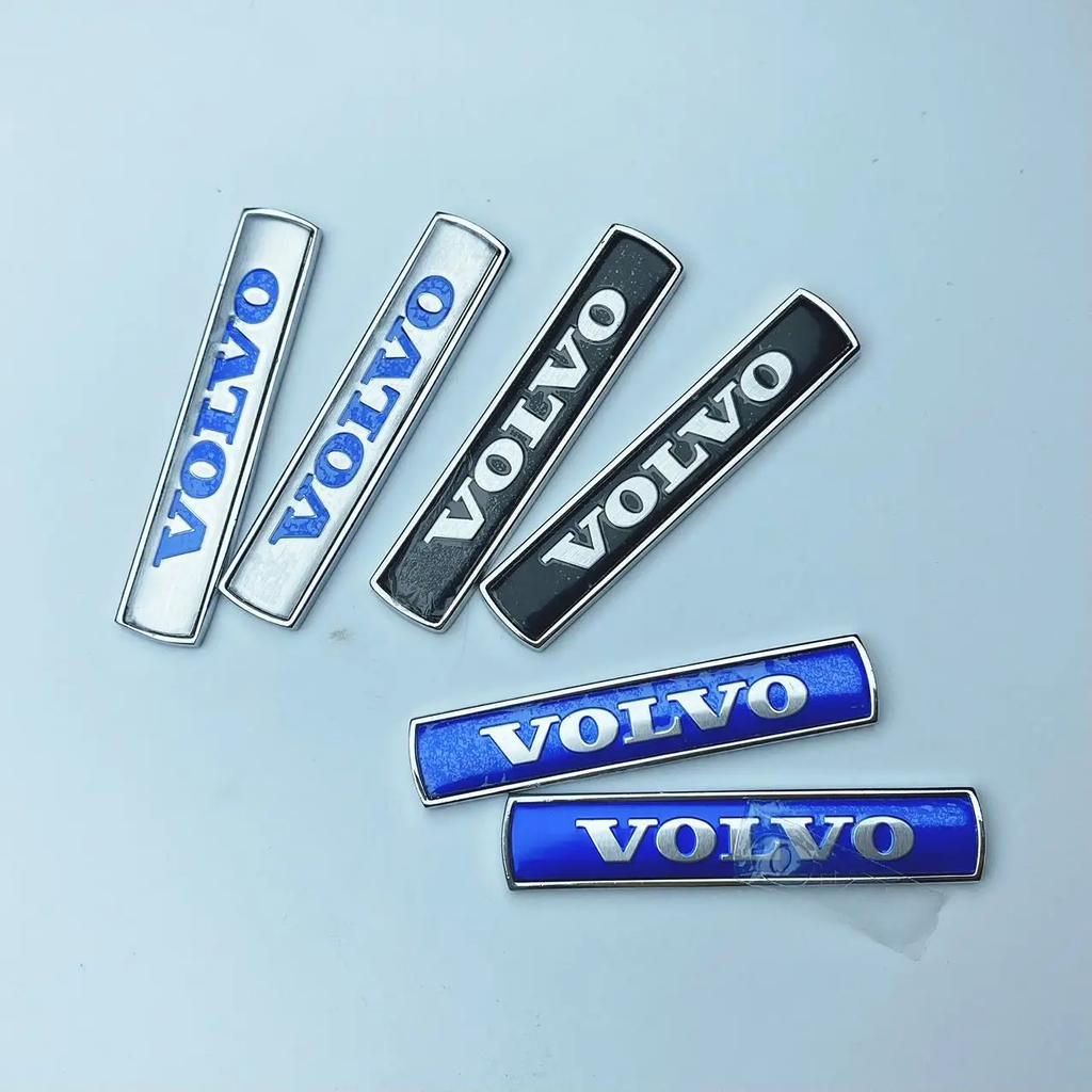 Dekorace 2 kusů kovového bočního znaku na blatník automobilu je vhodná pro Volvo S900LXC60XC90V90XC40 nový zadní znak nálepka.