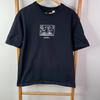 Cămașă Keith Haring x H&M Bărbați Mărime Mică Negru Imprimeu Grafic Câine DJ Croială Relaxată