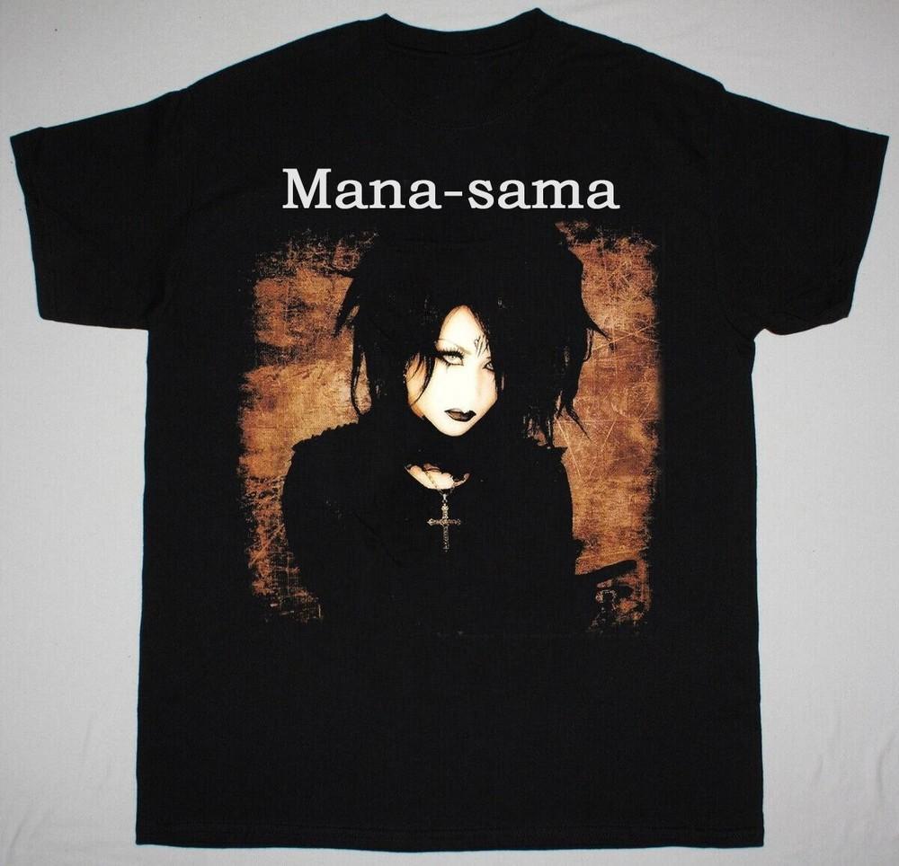 Футболка Mana Sama Malice Mizer A | Вижуал Кей Икона J-Rock Готическая Унисекс Футболка XXXL