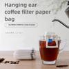 50 PC of Coffee Utensils Ear-hanging Coffee Filter Bags Hand-brewed Coffee Powder Food-grade Filter Bags Ear-hanging Coffee Bags