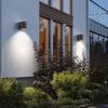 Led Wall Lamp Outdoor Waterproof AC85-265V 3W 6W Up & Down ABS Lighting Garden Decoration Wall Light For Indoor Livingroom Light