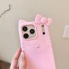 Cartoon KT Cat Bracelet Milk Powder Case for iPhone 13/14/15/16/17 Pro/Pro Max