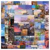 Trendy Fresh Small Landscape Sticker Set 900 Pcs For Notebooks Laptops And Water Bottles
