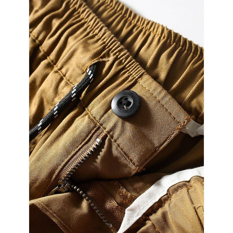 Pure Cotton Workwear Shorts Men's Summer New Arrival American Retro Loose Fifth Pants Export Men's Pants Full Cotton Casual Pants
