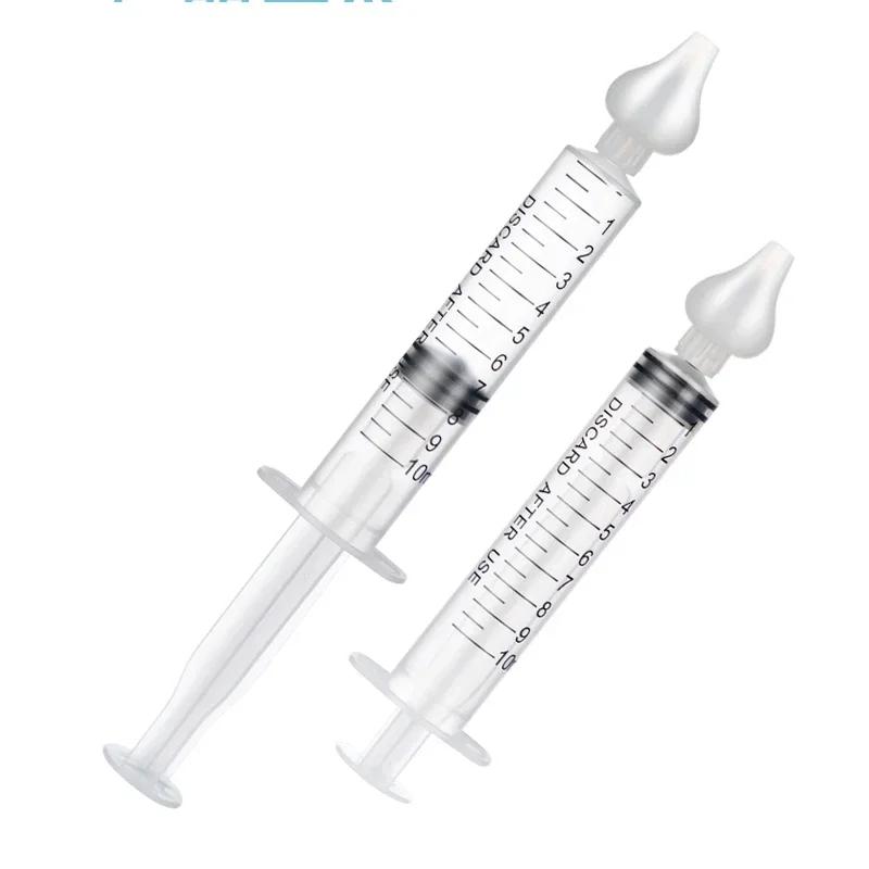 Baby Nose Clean Needle Tube Infant Baby Care Nasal Aspirator Cleaner 10ML Baby Rhinitis Nasal Washer