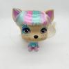 1pcs Original Vip Colored Hair Dog Playthings Cat Puppy Action Model 11cm Old Pet Shop Lovely Pets Toy Figures Classic Little Pet