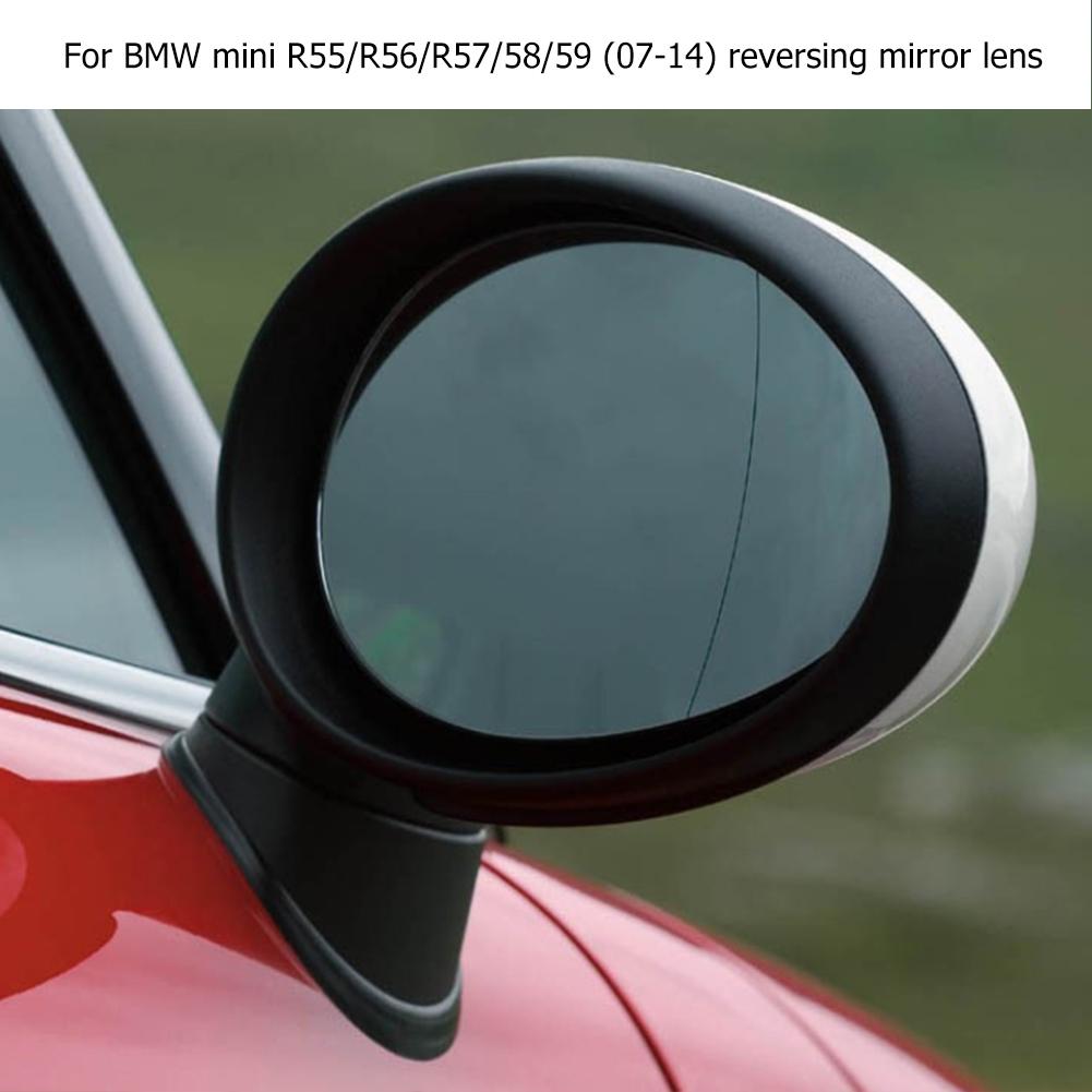 Car Side Mirror Glass Lens Heated Side Rearview Mirror Glass for MK2 Mini R55 S/JCW/Clubman 2008-2014 Exterior Accessories