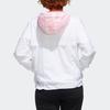 Adidas Neo Windbreaker Jacket With Hood Women Jackets White GJ5358