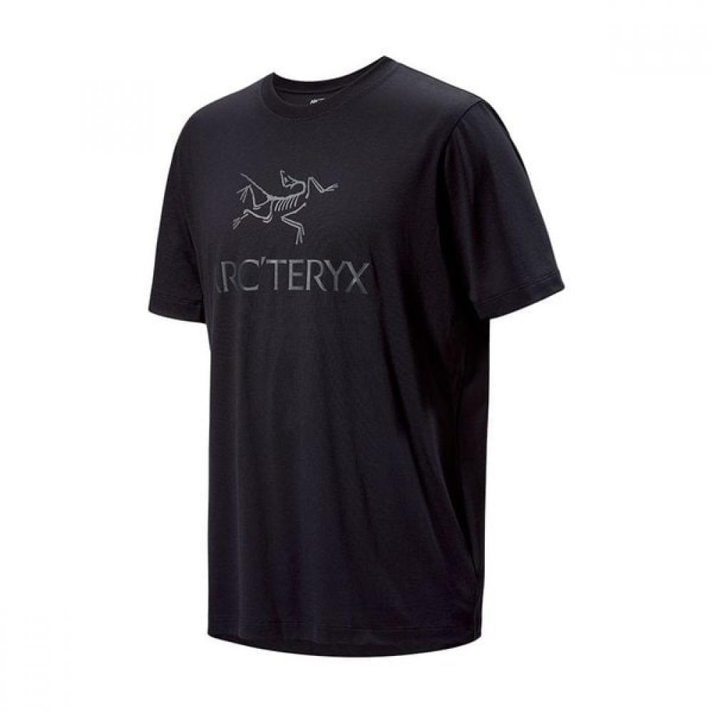 ArcTeryx SS26 Arcword Logo T ShirT Men S aTqSm07991 BLACK/XL