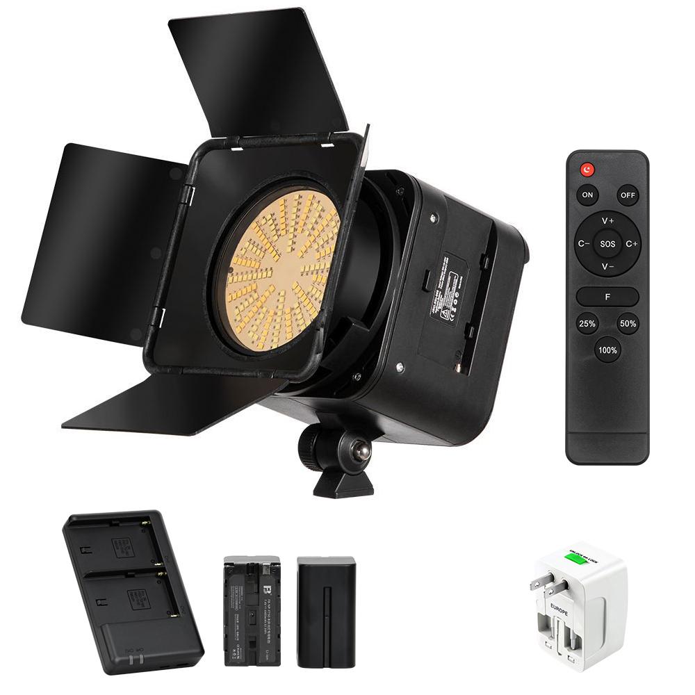 50W LED Video Light Photo Studio Kits Photography Fill Light 3200K-5600K Dimmable Bowens Mount for Product Portrait Streaming