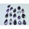 310Cts. Natural Amethyst Lace Agate Pear Cabochon Loose Gemstone 17 Pcs Lot C-812